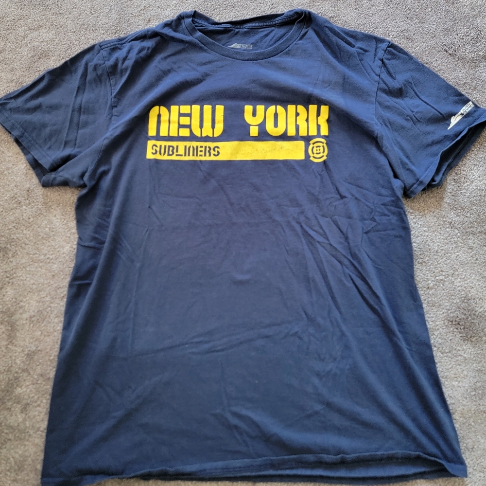 Official Call of Duty League New York Subliners Adult (XL) Navy Blue Tee